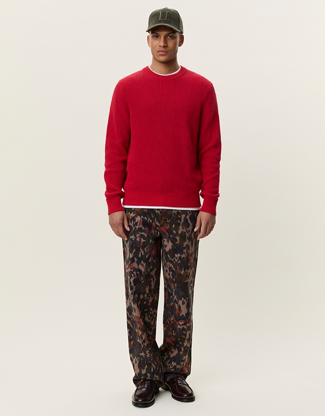 Les Deux - Rib Crewneck Knit