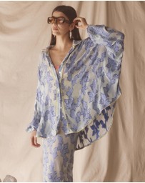 KINGA CSILLA - Verde Chalm Shirt