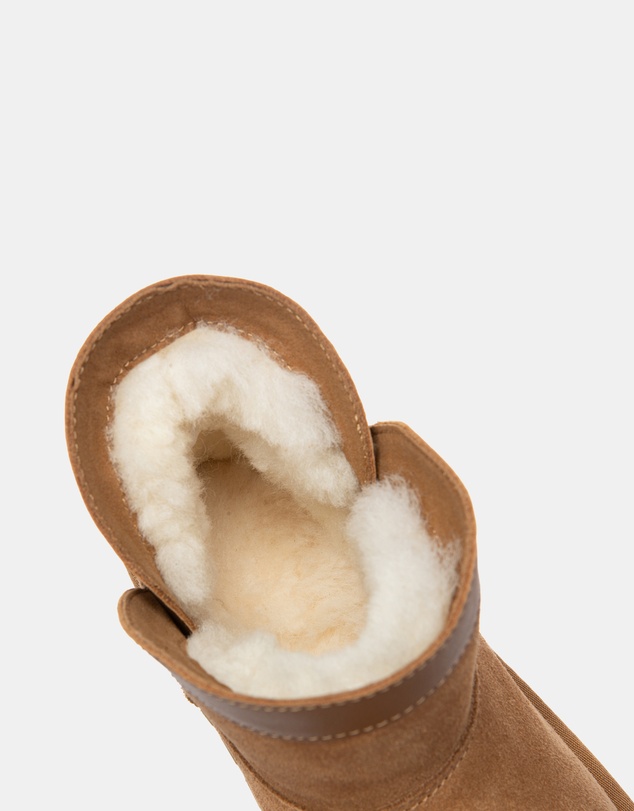 EVERAU - Australian Shepherd Ugg Mini Wintra Platform Cow Suede Upper UGG Boots