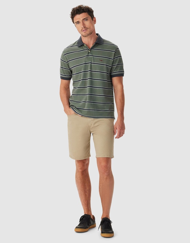 R.M.Williams - Brunswick Stripe Polo