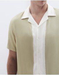 UNISON - Painted Border Regular Fit Shirt