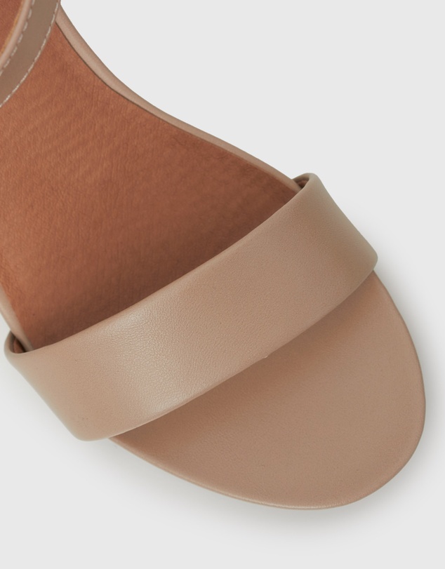 Zeroe - Wider Fit Rory Vegan Round Toe Sandals