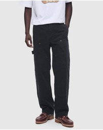 Wood Wood - Fed Herringbone Workwear Pants