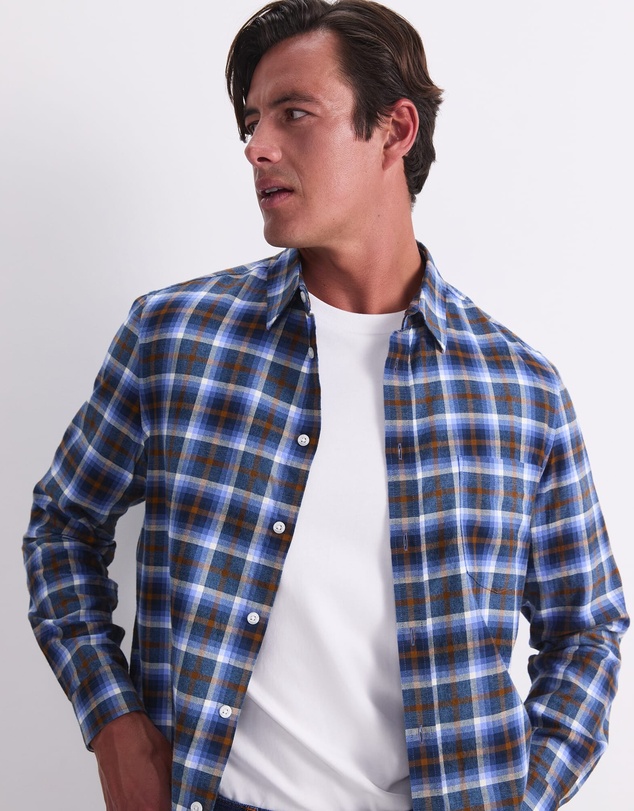 Sportscraft - Justin Long Sleeve Flannel Shirt