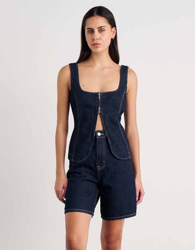 Jag - Cora Denim Bodice