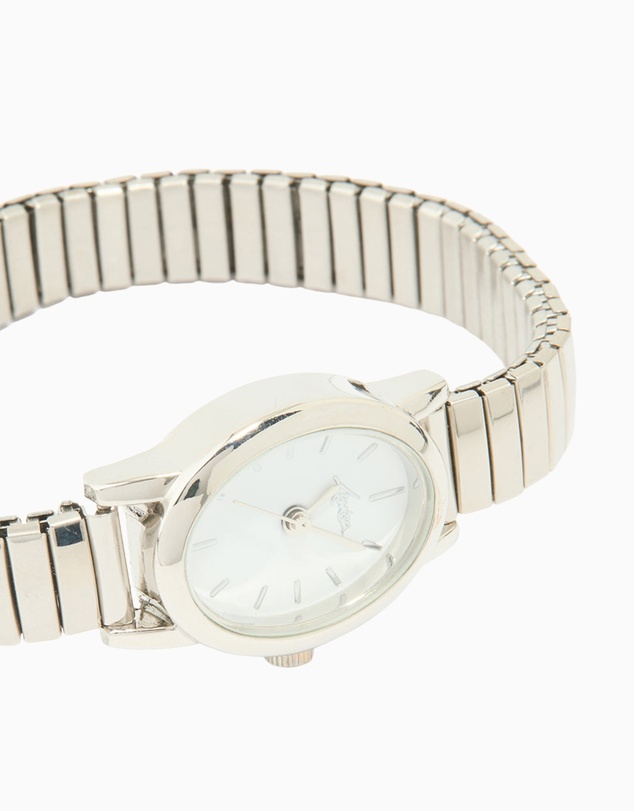 Lovisa - Silver Mini Oval Stretch Watch