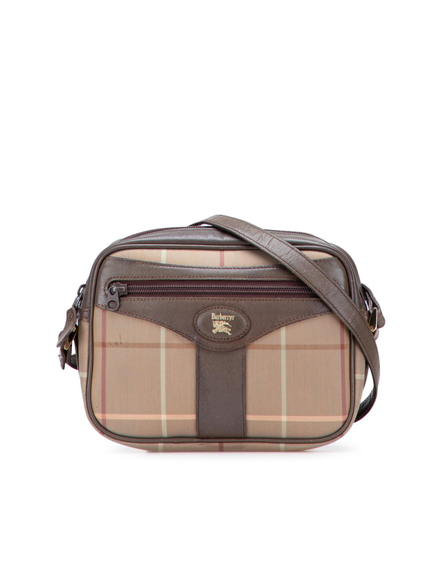 Pre-Loved by Azura Reborn - Pre-Loved Burberry Vintage Check Canvas Crossbody
