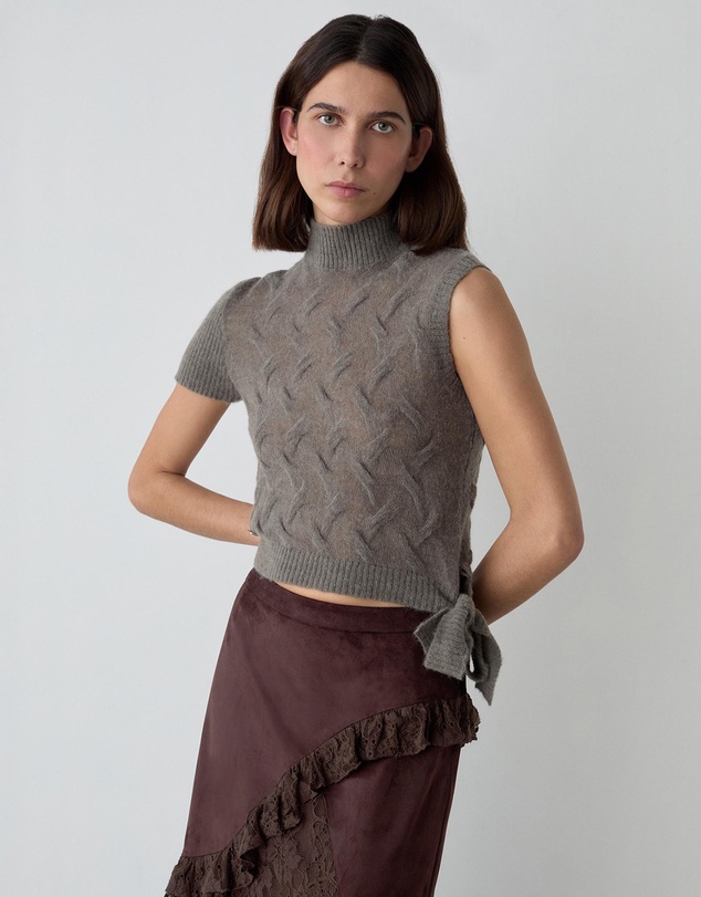 Laagam - Raye Textured Knit Top