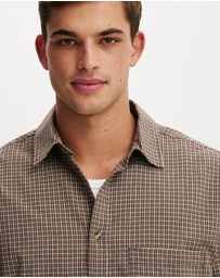 Cotton On - Hudson Long Sleeve Shirt