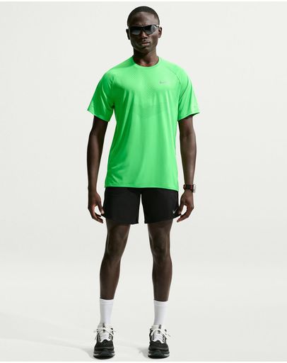 Green Spark & Reflective Silver