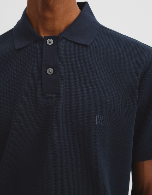 Country Road - Short Sleeve Australian Cotton Textured Polo