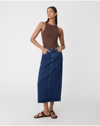 Forcast - Bondi Column Denim Skirt