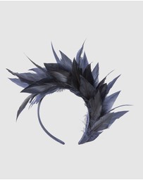 Max Alexander - Modern Navy Racing Fascinator