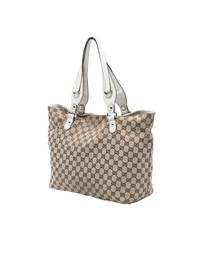Pre-Loved by Azura Reborn - Pre-Loved Medium GG Canvas Icon Bit Tote
