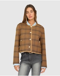 Belle & Bloom - Dynasty Boxy Paisley Jacket