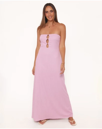 Petal & Pup - Bolton Strapless Maxi Dress - Lavender