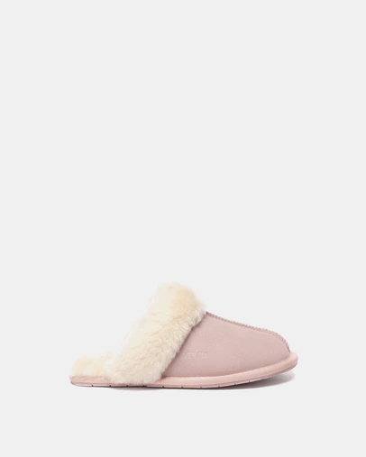 EVERAU - EverAU Ugg Rosa Slipper Suede Cow Suede Upper House Shoes