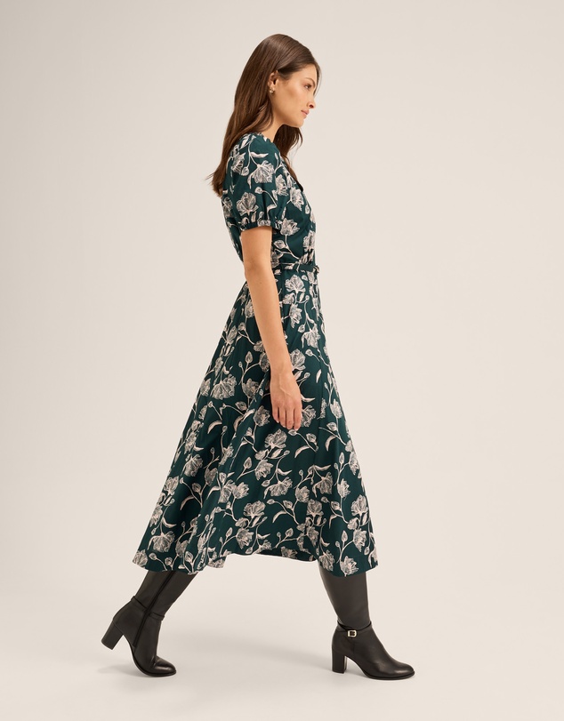 Review - Vinta Floral Shirt Dress