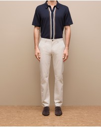 Trenery - Regular Fit Chino Pant in Stone