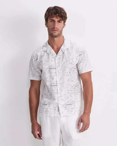 Sportscraft - Rally Short Sleeve Print Shirt