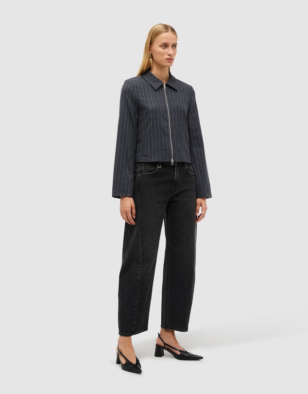 Neuw - Pinstripe Zip Jacket