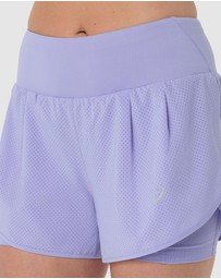 ASICS - Road 2-N-1 3.5 Inch Short - Women's