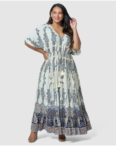 PAISLEY BORDER PRINT