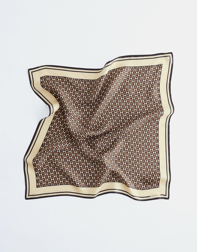 & Other Stories - Graphic-Print Square Silk Scarf