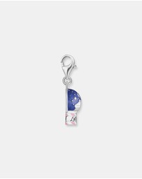 THOMAS SABO - Silver Blackened Snowball Charm