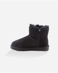 Ozwear Connection Uggs - Ugg Classic Mini Button Boots (Water Resistant)