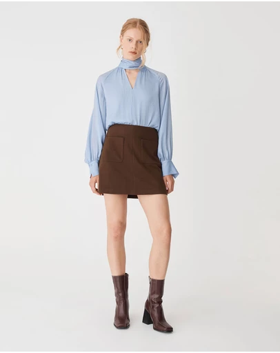 Forcast - Sienna Pussybow Blouse