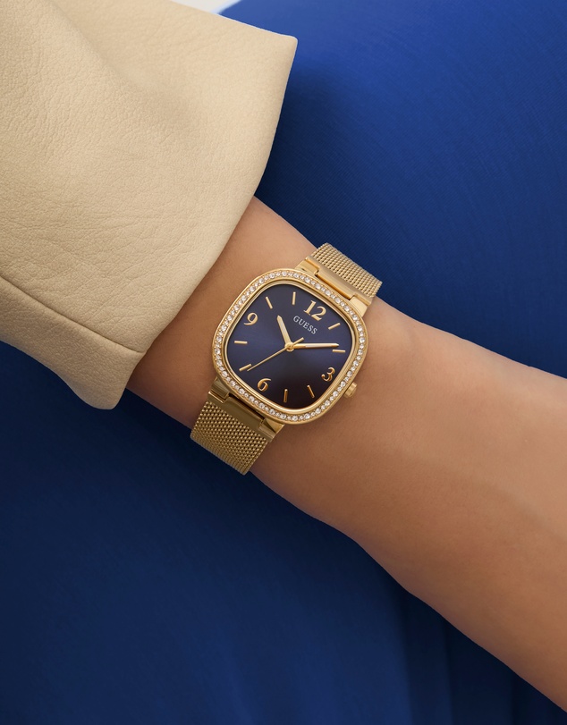 GUESS - Guess Ladies Gold Tone 32mm Analogue Watch