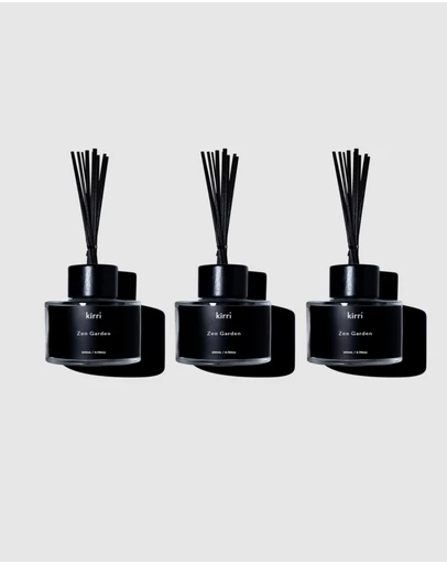 Kirri by Scent Australia Home - Zen Garden Reed Diffuser Trio
