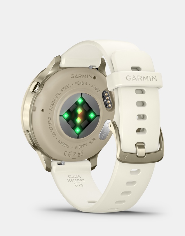 Garmin - Venu 4, 41mm, Lunar Silicone Band