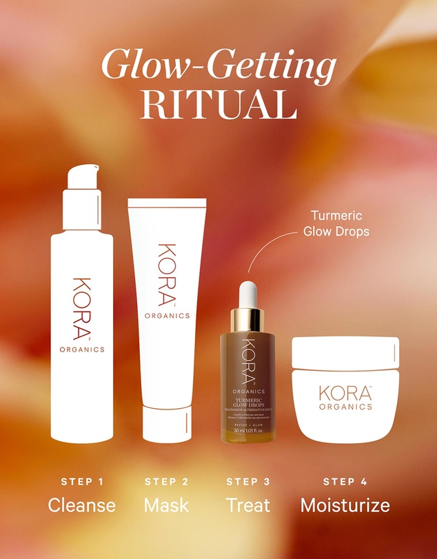 KORA Organics - Turmeric Glow Drops Niacinamide Alternative Serum