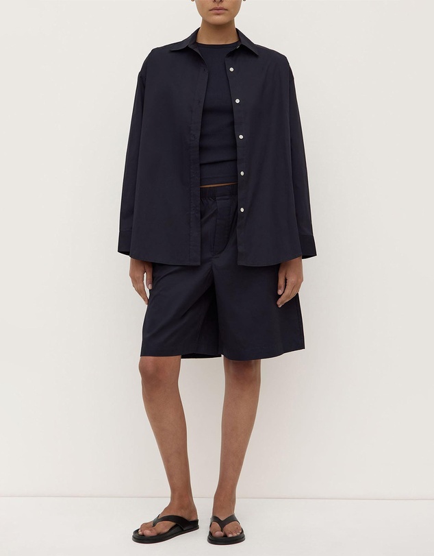 Assembly Label - Marigold Poplin Long Sleeve Shirt