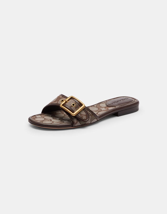 Coach - Margot Signature Jacquard Flats