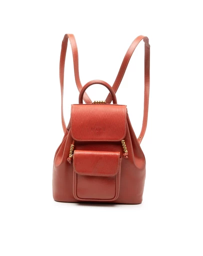 Pre-Loved by Azura Reborn - Pre-Loved Leather Velazquez Twist Backpack