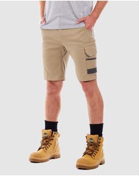 TRADIE - Flex Contrast Cargo Short
