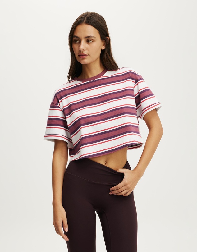 Cotton On Body Active - Cropped Graphic Active Tee