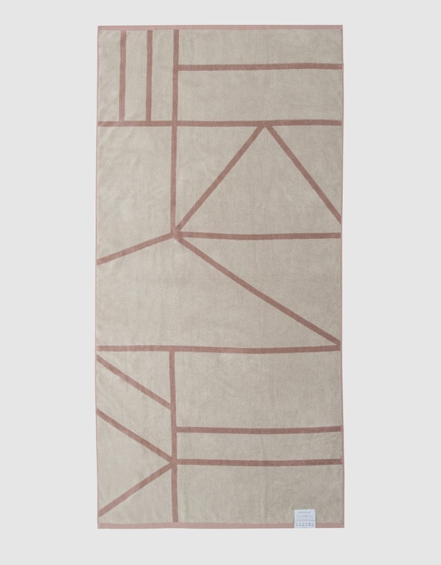 &Sunday - Journey Organic Cotton Pool / Beach Towel -Dune