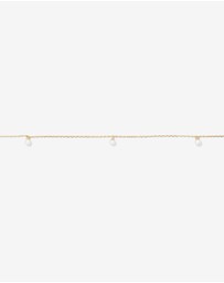 Michael Hill - Cultured Freshwater Pearl Station Necklace in 10kt Yellow Gold