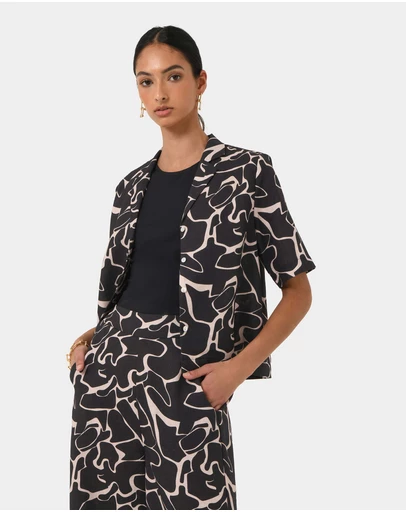 Forcast - Pip Linen Blended Shirt