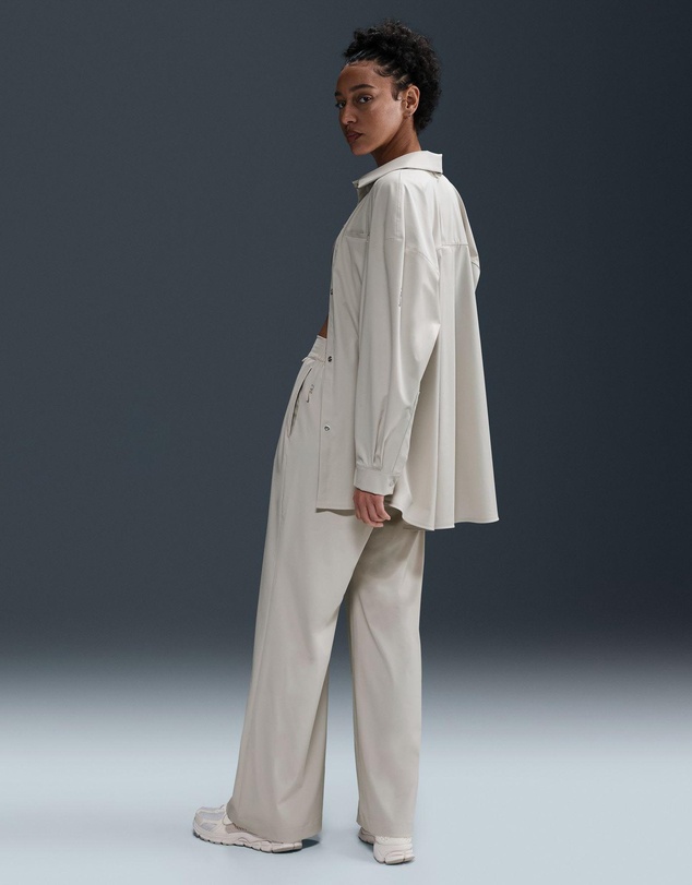 Nike - 24.7 PerfectStretch Dri-FIT High-Waisted Wide Leg Pants