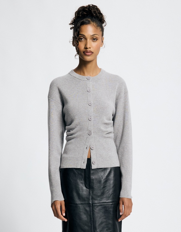 Lover - Dido Sculpted Wool Cardigan