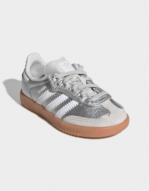 adidas Originals - Samba OG Comfort Closure Elastic Lace Shoes - Babies-Kids
