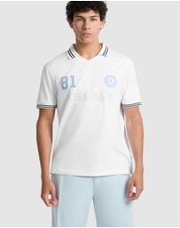 GUESS - GUESS JEANS Eco Soccer Polo T-Shirt