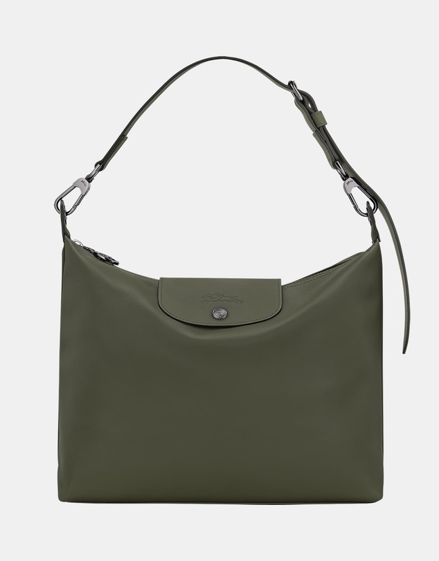 Longchamp - Le Pliage Xtra Leather Hobo Bag - Medium