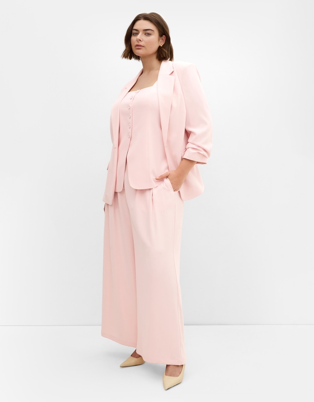 City Chic - Abbie Fully Lined Wide Leg Pant