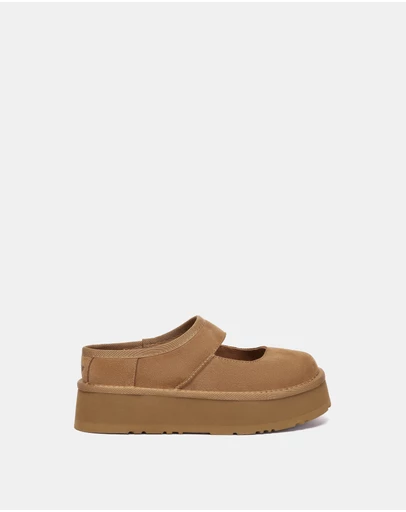 EVERAU - EverAU Ugg Moana Cow Suede Upper Loafer Oxfords Flats